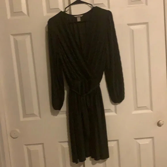 H&M | Dresses | Hm Dark Green Dress | Poshmark